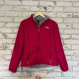 The North Face moss is swirl insulator jacket size small